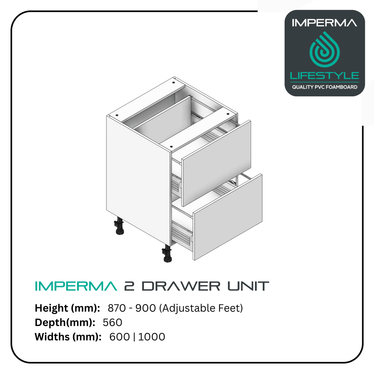 Small Drawer Unit Imperma Lifestyle
