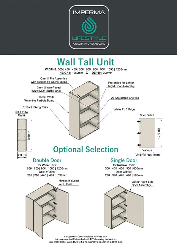 Wall Tall Unit