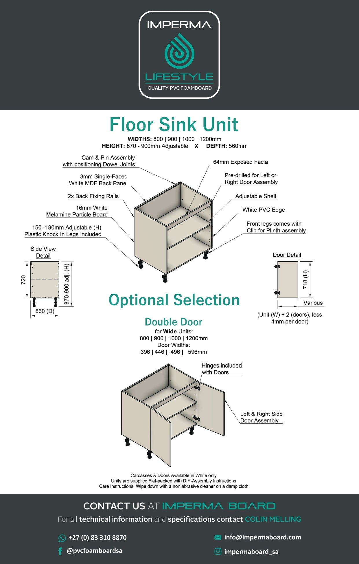 Floor Sink Unit
